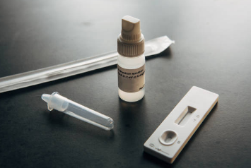 Image of a lab test kit
